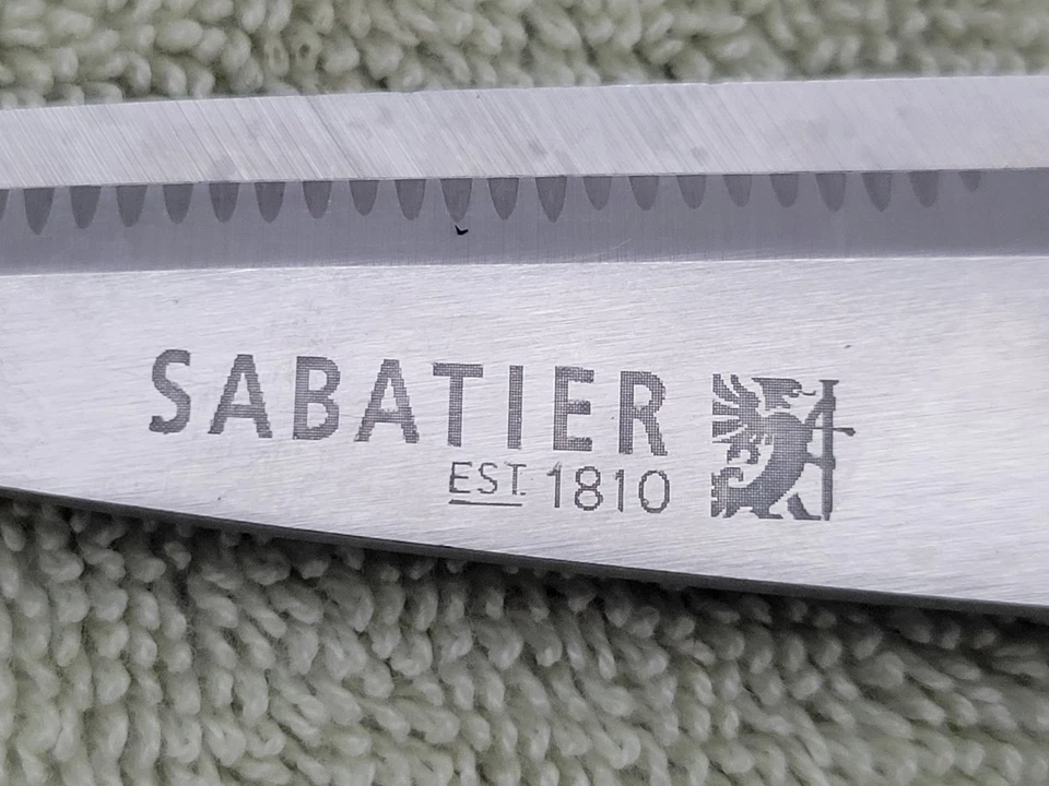 Sabatier All Purpose Shears Scissors  Set, Bent & Straight - 8" - Image 2 of 4