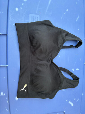 Womens Puma Performance Sports Bra Black  SIZE L