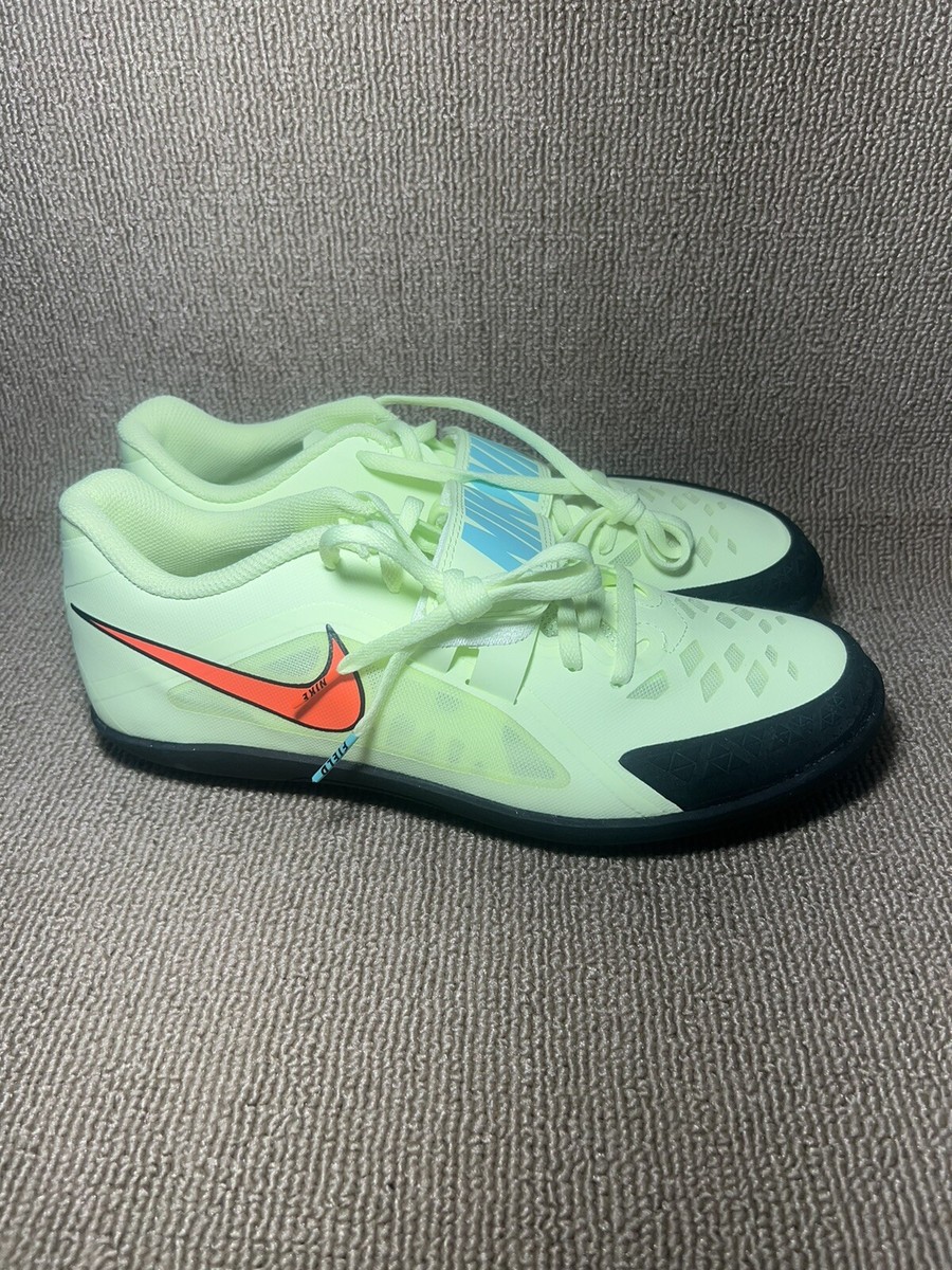 Nike Zoom Rival SD 2 Volt Green Throwing Shoes Mens Size 9.5