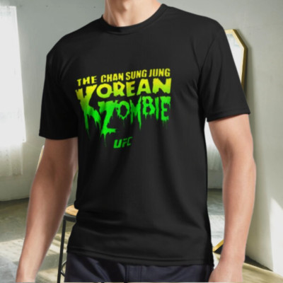 New Shirt Korean Zombie Active Logo T-Shirt Funny Size S to 5XL