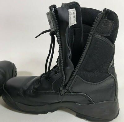 5.11 Tactical Atac Black Leather Canvas Military Combat Side  display picture 1