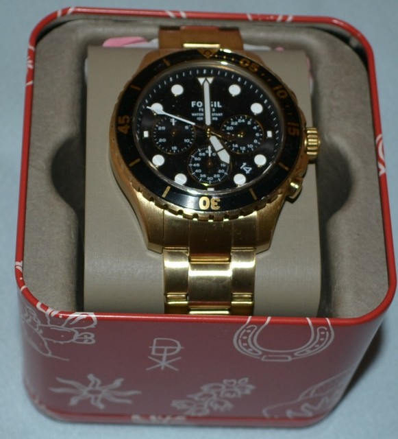 Fossil Fb-03 Chronograph Quartz Black 