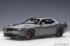2018 DODGE CHALLENGER HELLCAT SRT WIDEBODY DESTROYER GRAY by 1:18 AUTOart 71738