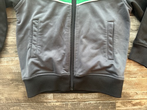 US POLO ASSOCIATION Boys Black& Green Full Zip Jacket Size 4 (E1) - Picture 3 of 5