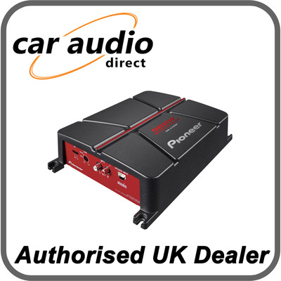 Pioneer GM-A3702 - 2-Kanal 500W Bridgeable Verstärker für Lautsprecher / Subwoofer