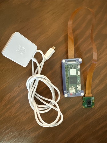 Raspberry Pi Zero 2 W with Pimoroni Case, Power Supply And Camera