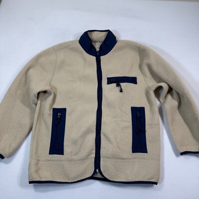 St John's Bay Fleece Stand Colar Jacket Men M Zip Pockets Full Zip