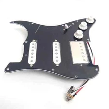 Prewired Loaded Pickguard SSH Alnico 5 Humbucker Pickups for Fender Strat Guitar