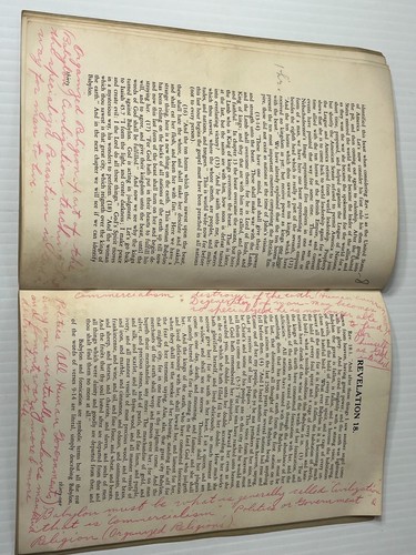 Six Sixty Six 666 by Charles David King 1941 Edition Red Printing Religious Book - 第 5/5 張圖片