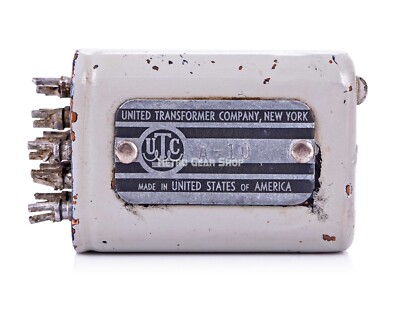 UTC A-10 Vintage Microphone Input Transformer Rare A10 | eBay