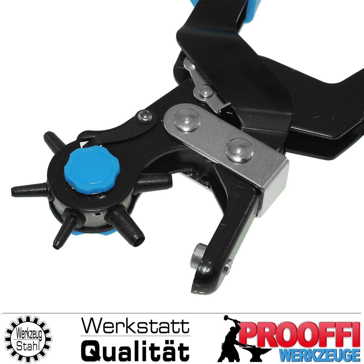 Pince à Trous Revolver – Pour Cuir, Ceintures – Marque PST, Référence DR-RLP-01 – Neuve En Boîte