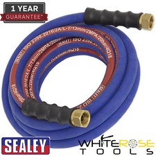 Image of Sealey Air Hose 5m x Ø13mm with 1/2"BSP Unions Extra-Heavy-Duty
