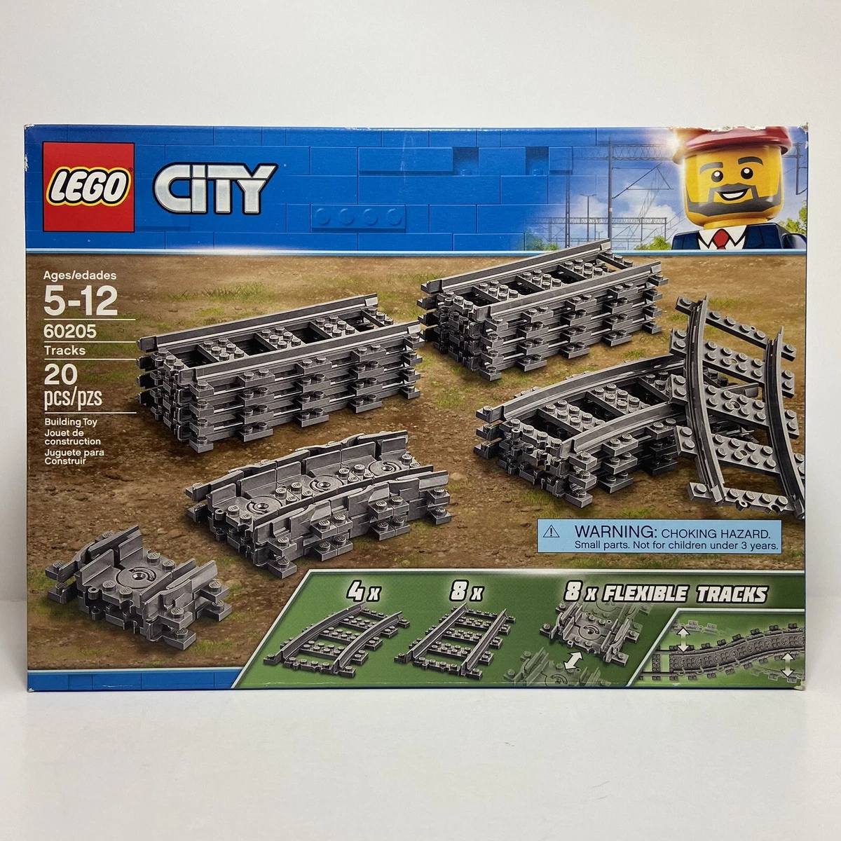 Pack de rails - LEGO® City - 60205