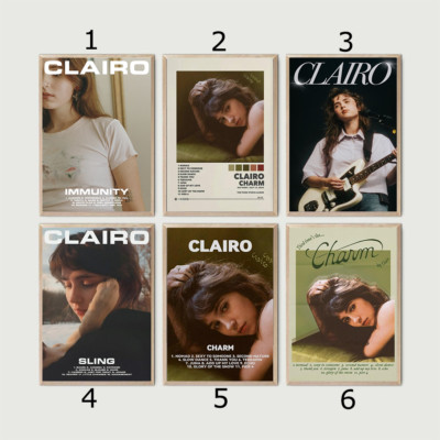 Clairo Poster, Charm Vintage Cover Album Poster, Poster Print Wall
