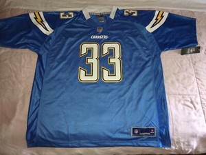 chargers 33 jersey