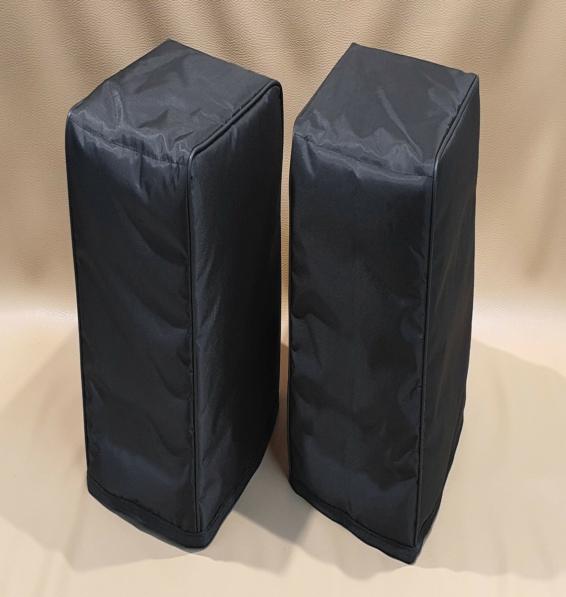 Custom padded covers (pair) for Magico A5 speakers w/ rear cut for