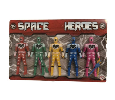 Kinder Spielzeug Space Heroes Power Rangers Figur Action Figuren Star Set 5