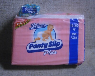 libero GIRL Diapers Panty Slip Plus 14-25 Kg 28 EXTRA LARGE New Sealed