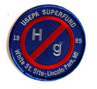 Rare Obsolete 1989 US  EPA Superfund White St. Site Lincoln Pk MI Patch New NOS — photo 1