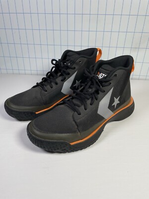 Size 8 Converse Star Series BB Mid (165592C) Bold Mandarin