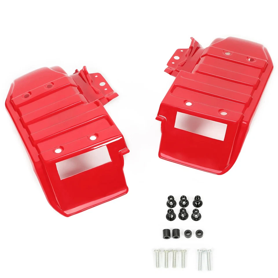 For Honda ATC250ES ATC 250ES Big Red 250 Rear Fender Set 1985-1987 w/Hardware Foto 3 de 4