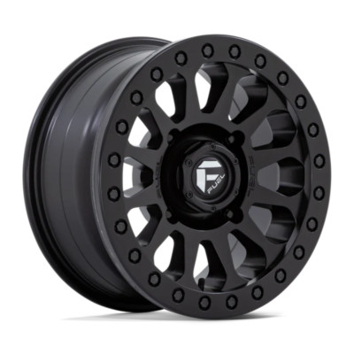 Fuel Vector D920 Beadlock Black UTV / ATV Rims: 15x7 4x137 38mm, D9201570A655