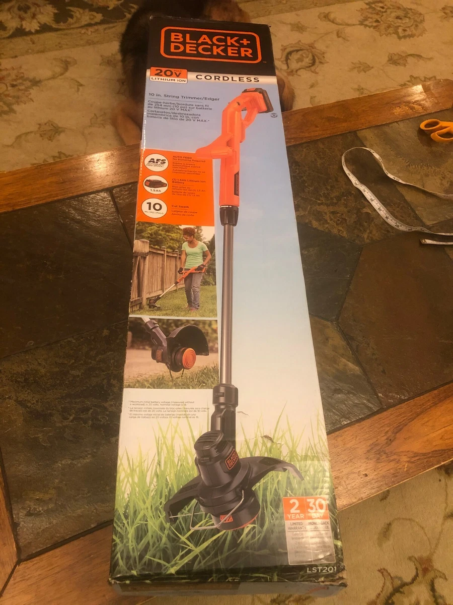 Black + Decker 20V MAX 10 String Trimmer - LST201