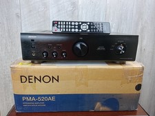 Denon PMA-520AE Integrated Stereo Amplifier Silver Hi-Fi Audio Receiver Excellen