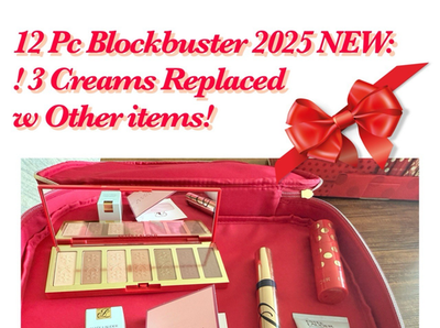 Estee Lauder Holiday Blockbuster 2025 Gift Set Red Polka Train