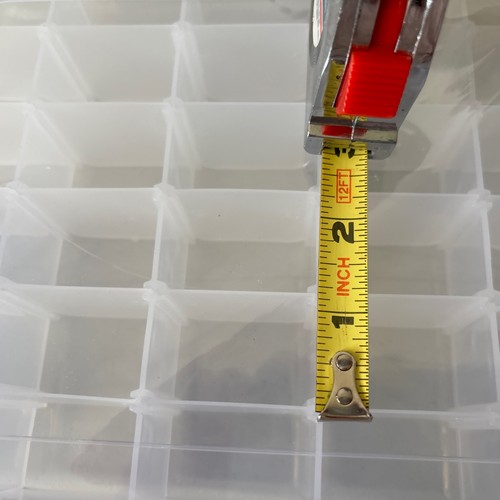 NEW Plastic Organizer Box for Jewelry, Accessories or Crafts/Sticker Labels - Picture 6 of 7