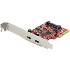 StarTech.com 2-Port USB 3.2 Gen 2x1 (10Gbps) PCIe Card - USB-C SuperSpeed PCI Ex