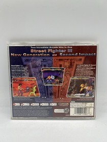 Street Fighter III Double Impact Sega Dreamcast Complete CIB with Reg Card
