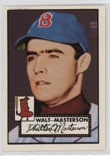1983 Topps 1952 Reprint Series Walt Masterson #186 1n7v