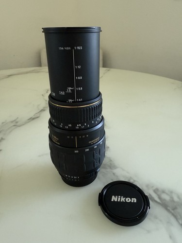 Quantaray Tech-10 NF 70-300 mm 1:4-5.6 LDO Macro Camera Lens For Nikon - Picture 6 of 9