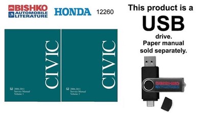 2006 2007 2008 2009 2010 2011 Honda Civic Shop Service Repair Manual USB