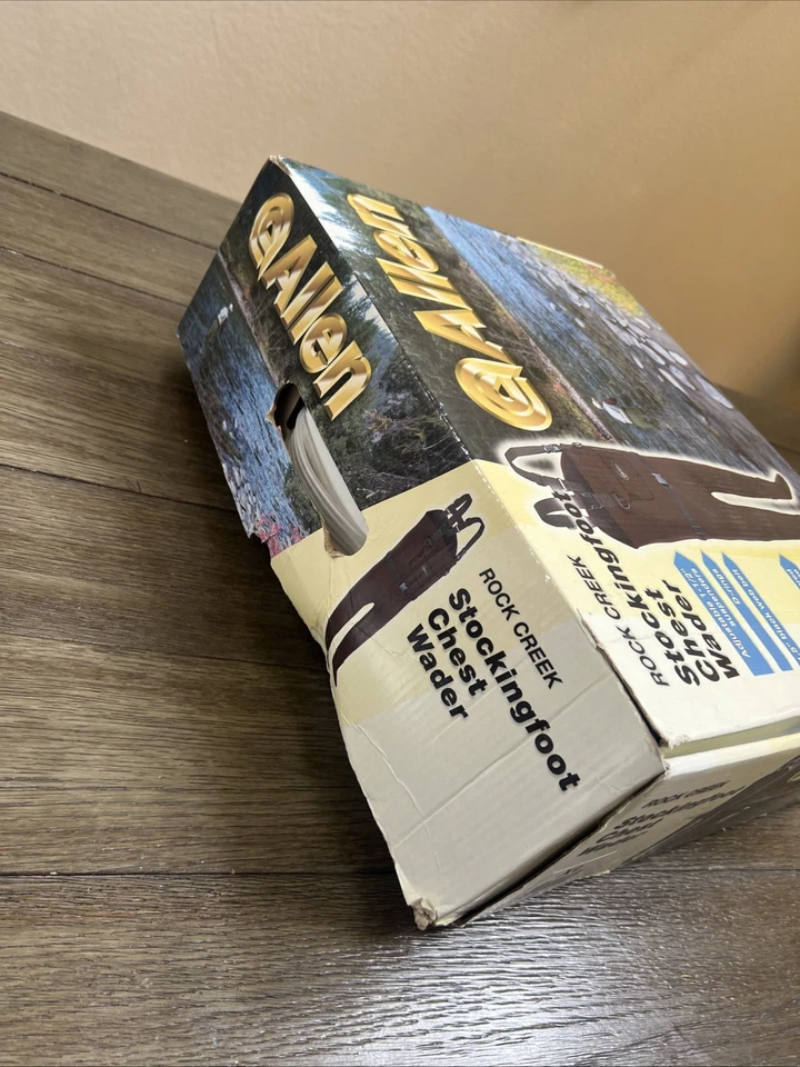 Allen Rock Creek Stockingfoot Neoprene Chest Waders X-Large, Brown  - Image 3 of 4