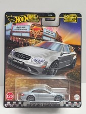 Hot Wheels Premium Boulevard 2008 Mercedes-Benz CLK 63 AMG Black Series # 126