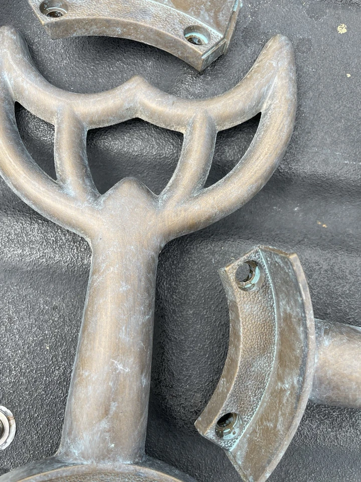 Juego de 5 brazos de cuchilla de ventilador de techo Emerson modelo #F35761934D bronce antiguo Foto 4 de 4