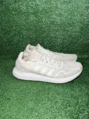 adidas Swift Run X Mens Size 10 Triple White Running Shoes Gym Sneakers FY2117
