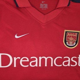 HENRY 14 Arsenal Shirt - Large - 2000/2002 - Dreamcast Home Nike