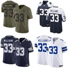 Javonte Williams Cowboys Mens All Stitched Jersey