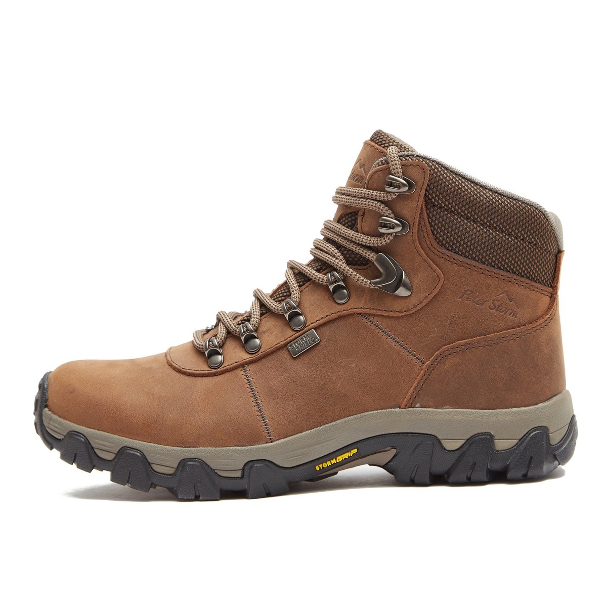 Peter Storm Womens Caldbeck Brown Walking Boots Rubber Sole