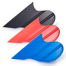 3 Pack Different Hardness Flexible Small Squeegee for Vinyl Car Window Film