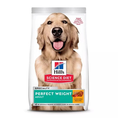Hill's Science Diet Perfect Weight Adult Dry Dog Food - Chicken, 25 lb