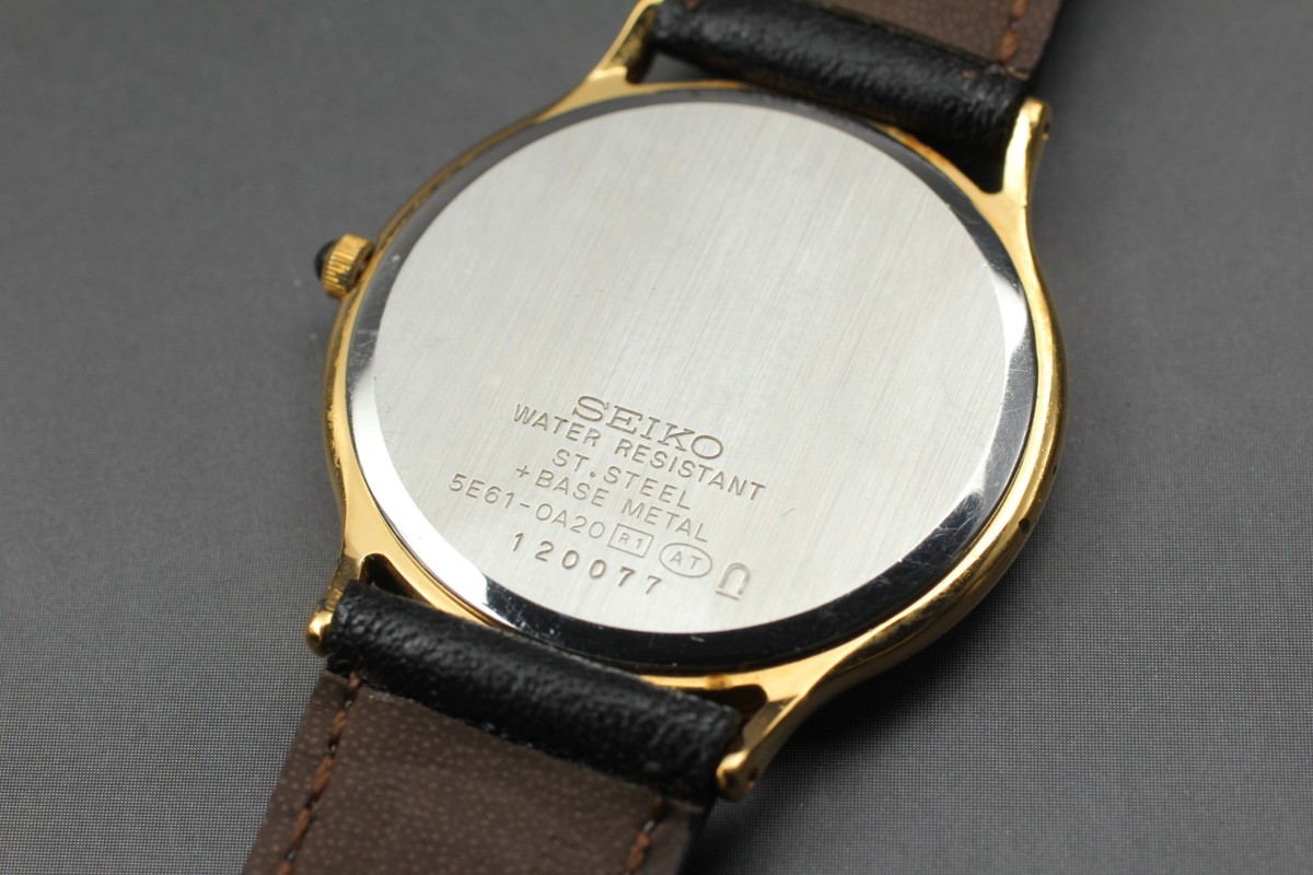 ✨SEIKO✨セイコー✨ドルチェ✨5E61-5A20✨ダイヤ1P付き✨腕時計✨ ✨SEIKO✨セイコー✨ドルチェ✨5E61-5A20✨ダイヤ1P付き✨腕時計✨