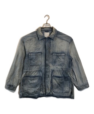 Ancellm AGING DENIM SHIRT JACKET