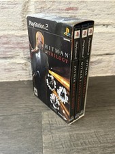 Hitman Trilogy CIB W/ Manuals Bonus Disk (Sony PlayStation 2, 2007) Pre-owned