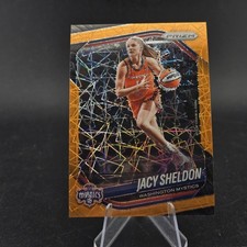 Jacy Sheldon #113 [Orange Velocity] - 2025 Panini Prizm WNBA - Mystics