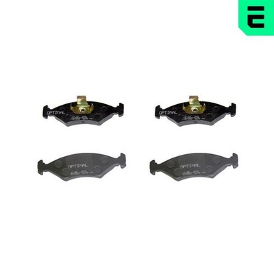 Bremsbelagsatz Scheibenbremse OPTIMAL BP-10107 für FIESTA JASM COURIER JBSM FORD
