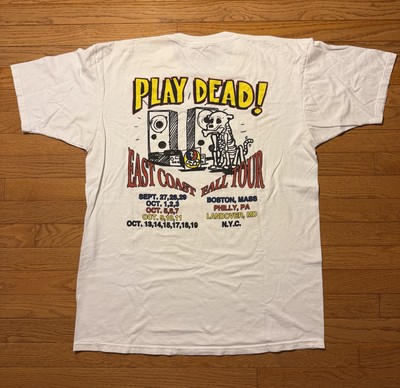 VTG Grateful Dead 1995 East Coast Fall Tour Play Dead 90s Lot